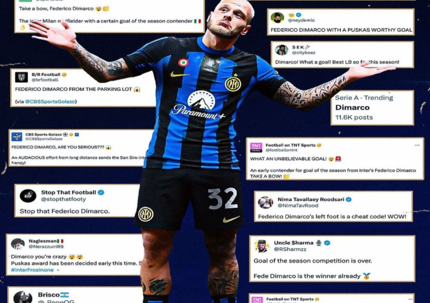 Inter's 56-Meter Wonder Goal: Third Longest in Serie A History, Teammates Say It Was Luck, Coach Reveals the Secret-2