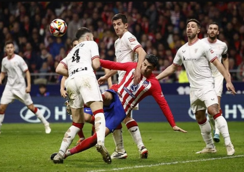 Copa del Rey Semifinals: Atlético Madrid's Triple Struggle, Athletic Bilbao Embraces VAR-0