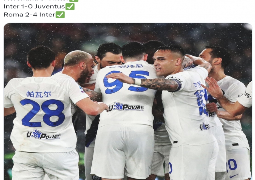 Inter Milan Dominates Serie A's Big 7: 9 Wins, 1 Draw, and a Mysterious Halftime Communication-0