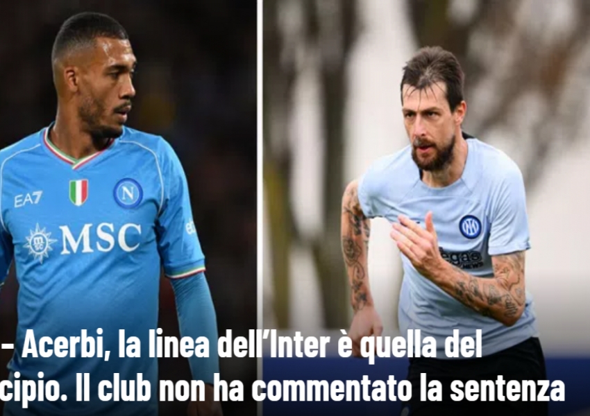 Inter Milan's Silent Response to Acerbi Controversy: Was It the Right Move?-0