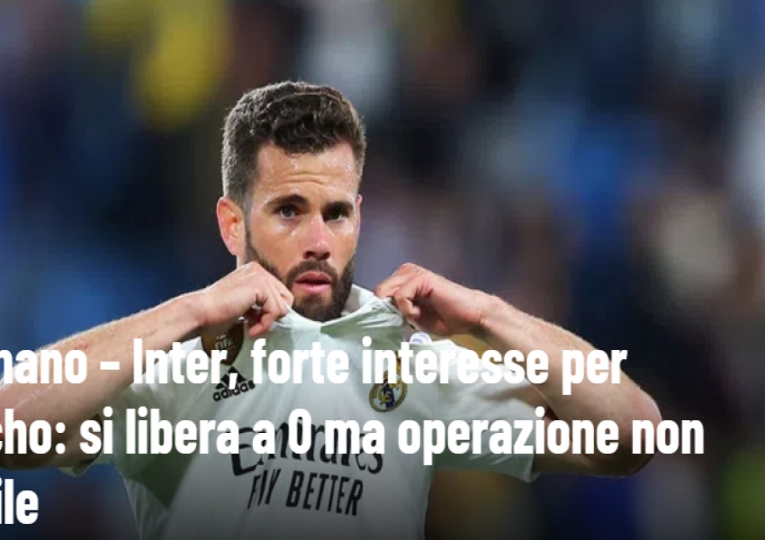 Inter Milan’s Pursuit of Free Agent Real Madrid Captain Nacho Faces Major Hurdles-1