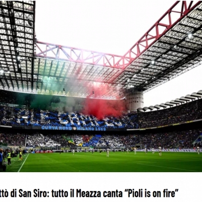 What Defines a Rivalry? Inter Milan's Celebration Night Filled with Creative Taunts at AC Milan and Singing the Praises of Pioli
