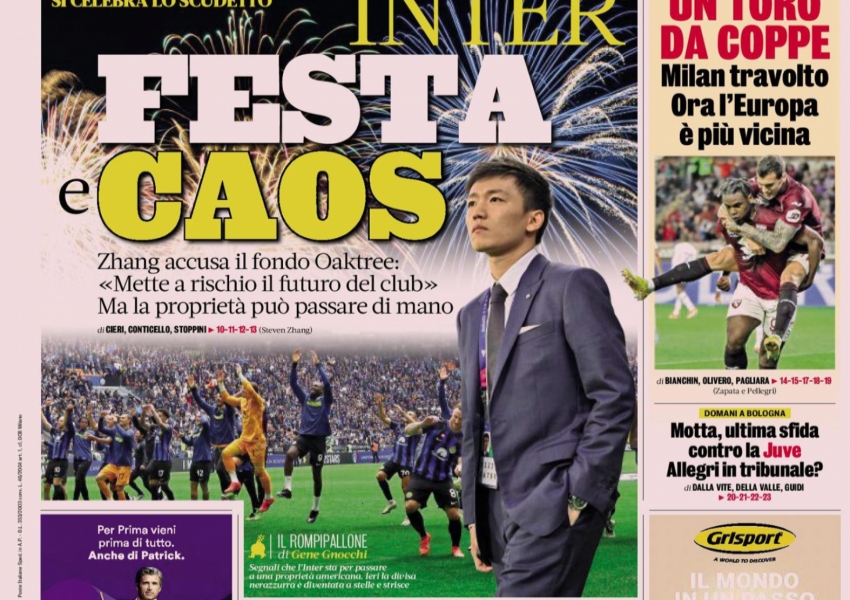 Oak Tree Capital’s Overbearing Clauses Pin Down Steven Zhang: Inter Milan Crisis Illuminates Financial Awareness for Chinese Enterprises-0