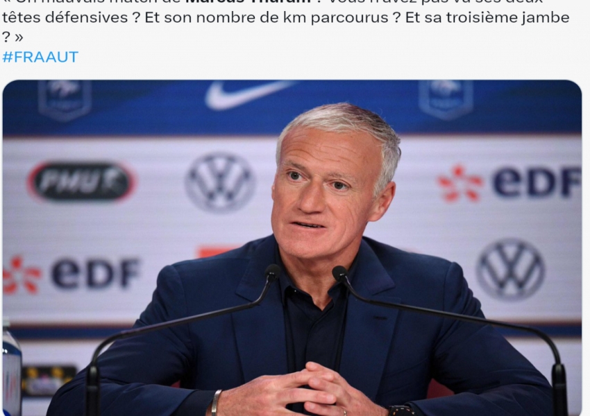 Worst on the Pitch! French Scapegoat Marcus Thuram's Blunder Sparks Worldwide Mockery and Angers Deschamps: Do You Understand Football?-0