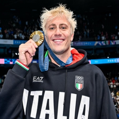 Italy's First Olympic Gold Has Inter Milan's Colors: Inspired by the Nerazzurri's Second Star and Zhang Kangyang's Leadership