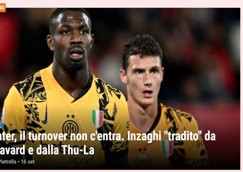 Inzaghi’s Worst Start at Inter Not Due to Rotation: Key Lessons Highlight Dual-Core Principle-1