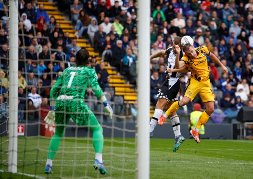 Standing Tall: Inter Survives Against Udinese's Aerial Threats as Young Star Steps Up-0