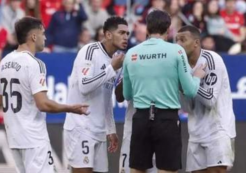 LaLiga Title Race in Turmoil: Furious Real Madrid Drop Seven Points Amidst Refereeing Controversies-2